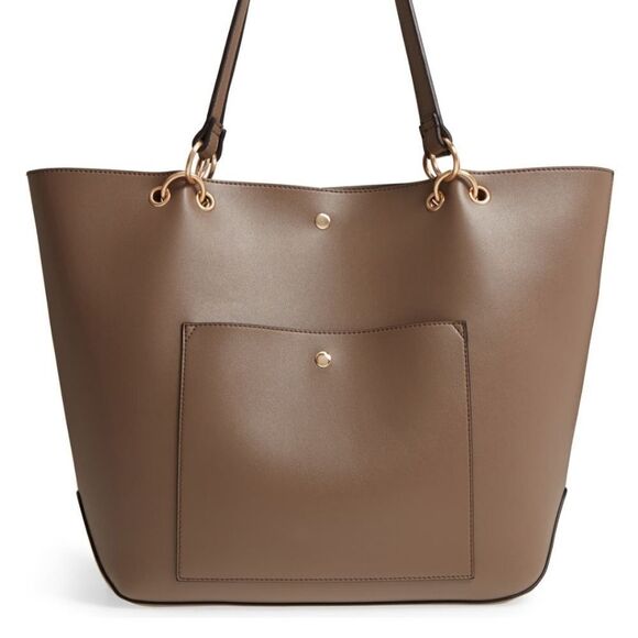 Sole Society Fronto Faux Leather Tote - Picture 2 of 12